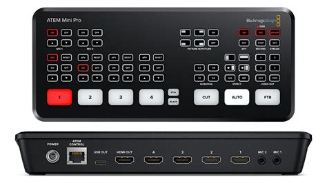 Discover the endless possibilities of live productions with the ATEM switcher and Black Magic features